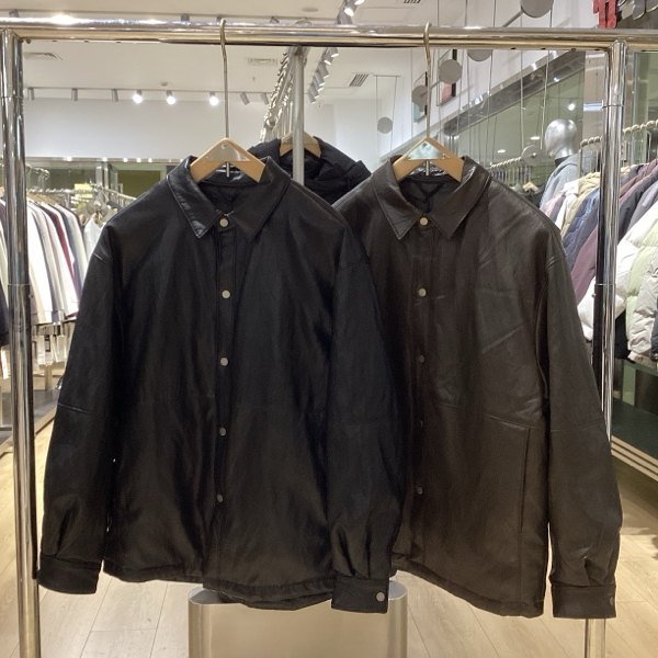 12.22 ZC 25Y08GS 男 皮羽绒服