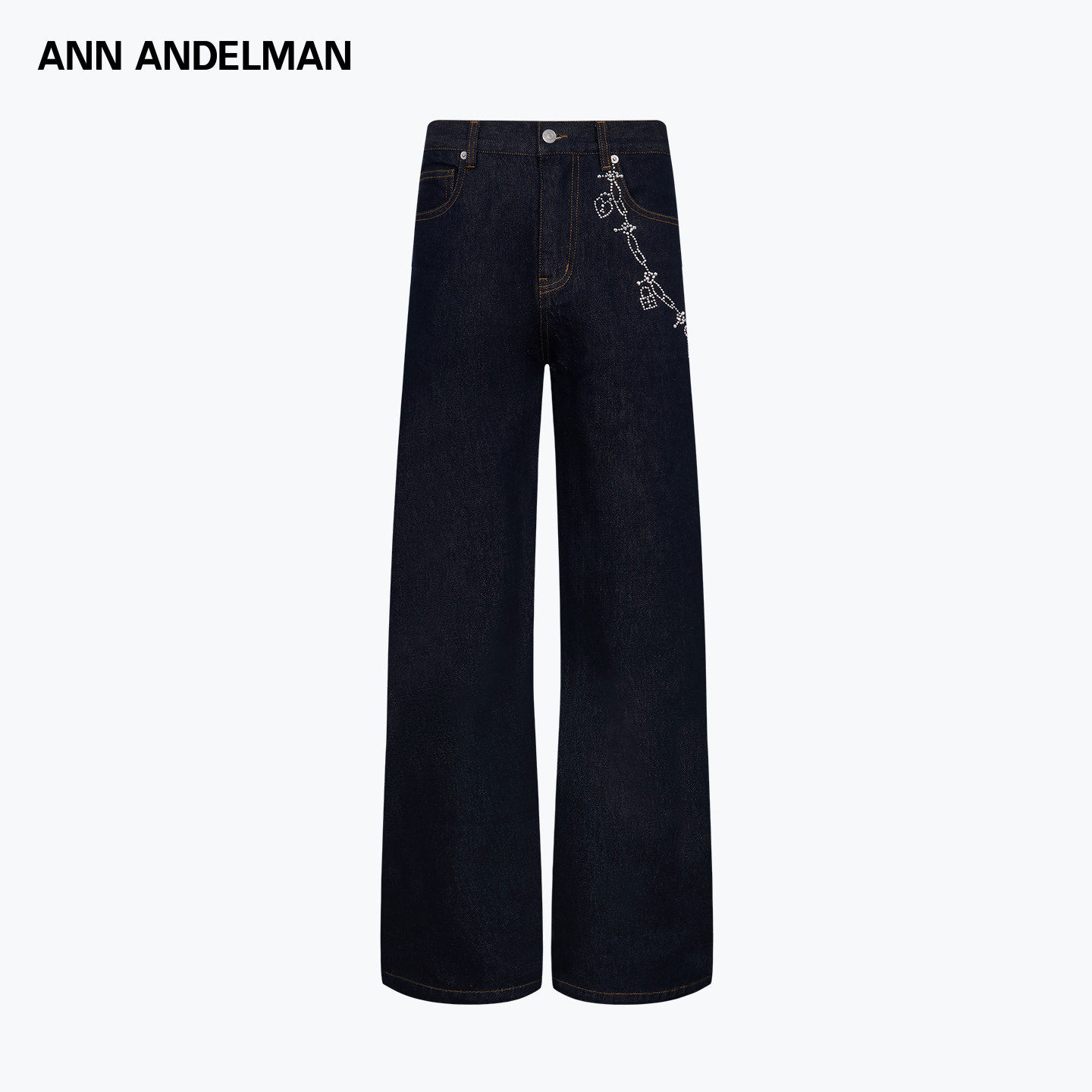 ANNDELM男女同款原色牛