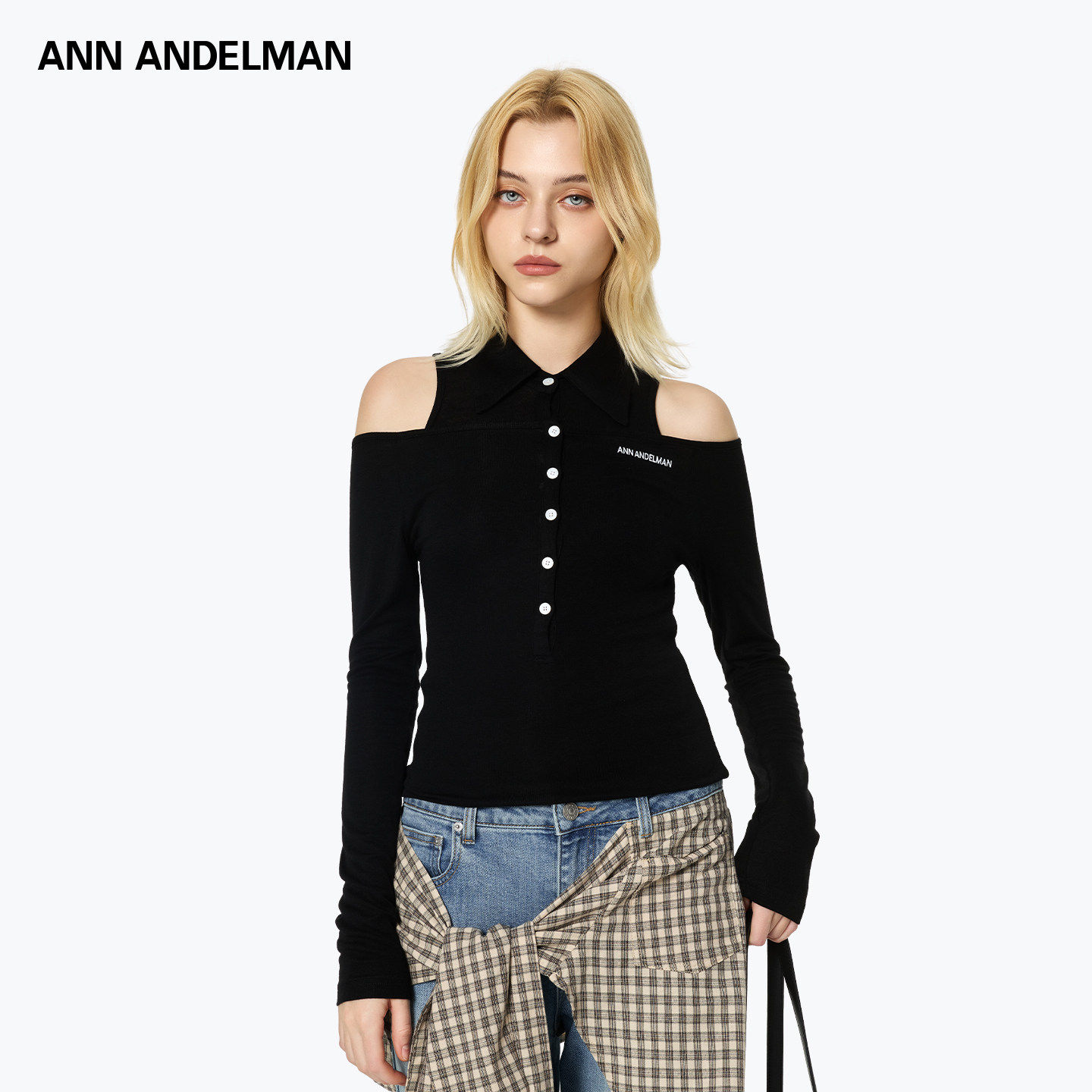 ANNDELM官方直营黑色修