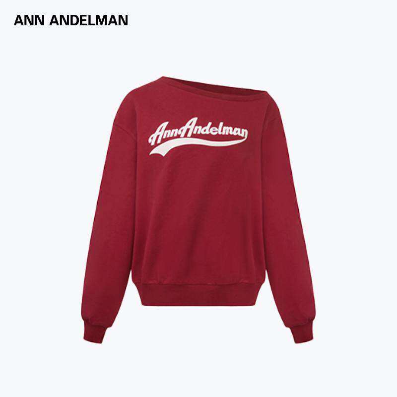 ANNDELM新年穿搭酒红色