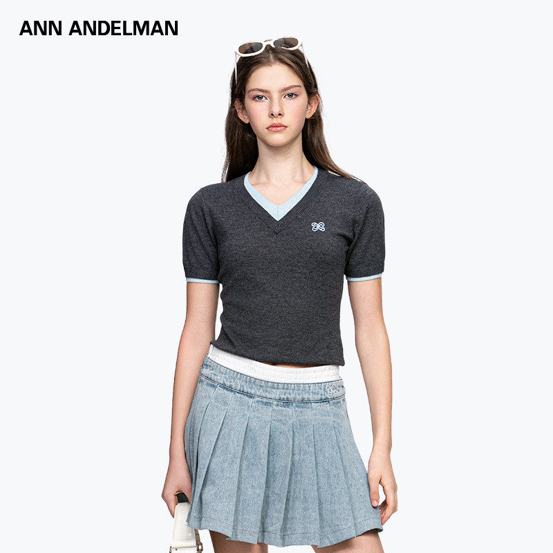 ANNDELM官方直营纯色假