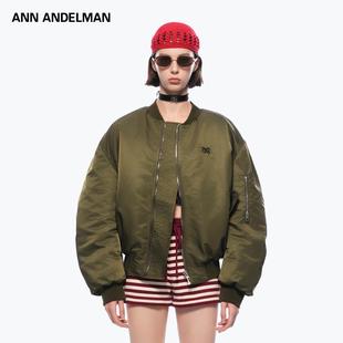 冬装 巨好看 外套棒球棉服OS飞行夹克 ANDELMANLEON官方直营 ANN