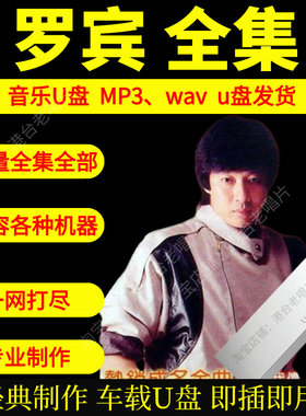 罗宾音乐U盘出道至今全集专辑大全高品质MP3无损音质车载U盘新款