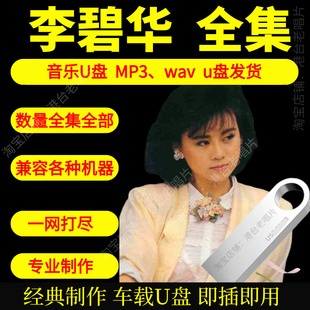 李碧华音乐U盘出道至今全集专辑大全高品质MP3无损音质车载U盘新