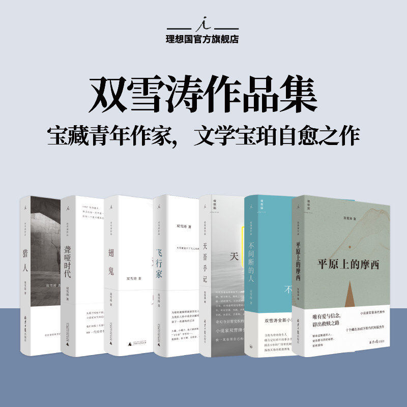 理想国|双雪涛作品合集 平原上的摩西 双雪涛典藏版短篇 平原上的火焰 同名电影周冬雨 刘昊然主演原著理想国图书旗舰店官方