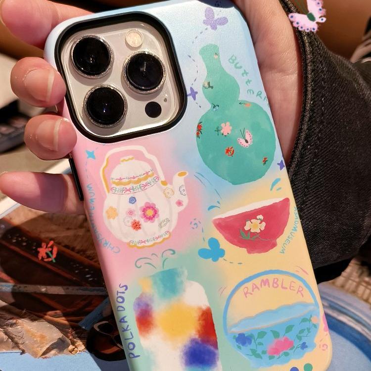 苹果16/15/14/1312亚克力ins原创