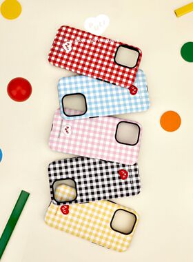 一周七天乐iphone16Promax适用苹果手机壳新款15pro韩国ins菲林二合一14小众13原创女12mini可爱11全包保护套