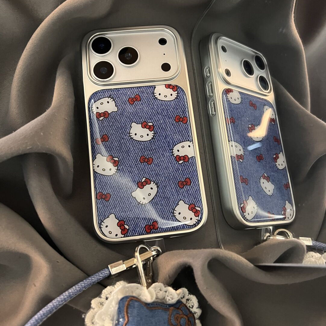 Kitty电镀银边软壳iPhone17Pro