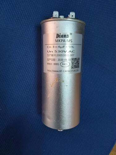 Dianz MKPA-MS MC 630V 3*4UF 530V AC丹佛斯变频滤波器滤波电容