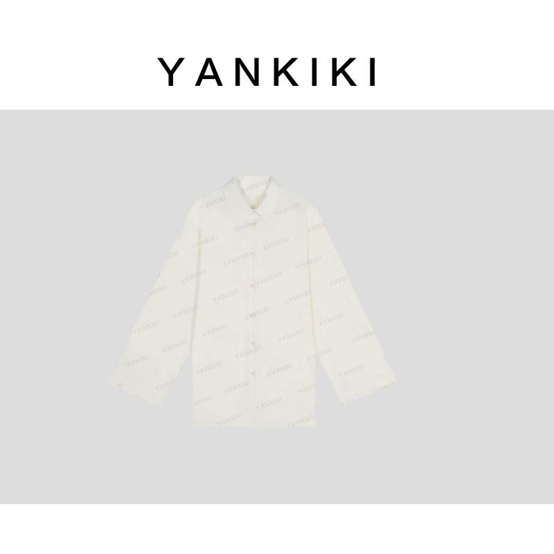 宽袖棉衬衫  YANKIKI 2025冬季新款NEW