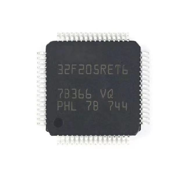 全新原装 STM32F205RET6 封装LQFP-64 单片机 32位微控制器IC芯片