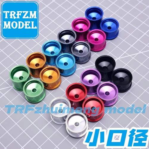 迷你四驱车配件 彩色小径 铝合金轮毂 前窄后宽 小口径轮毂