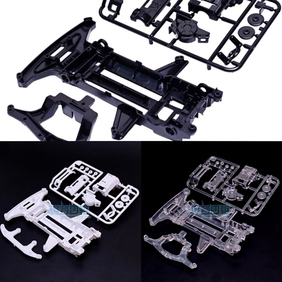 大兴 星达四驱车 四驱兄弟 全白色 黑色 透明怀旧复古TZX底盘