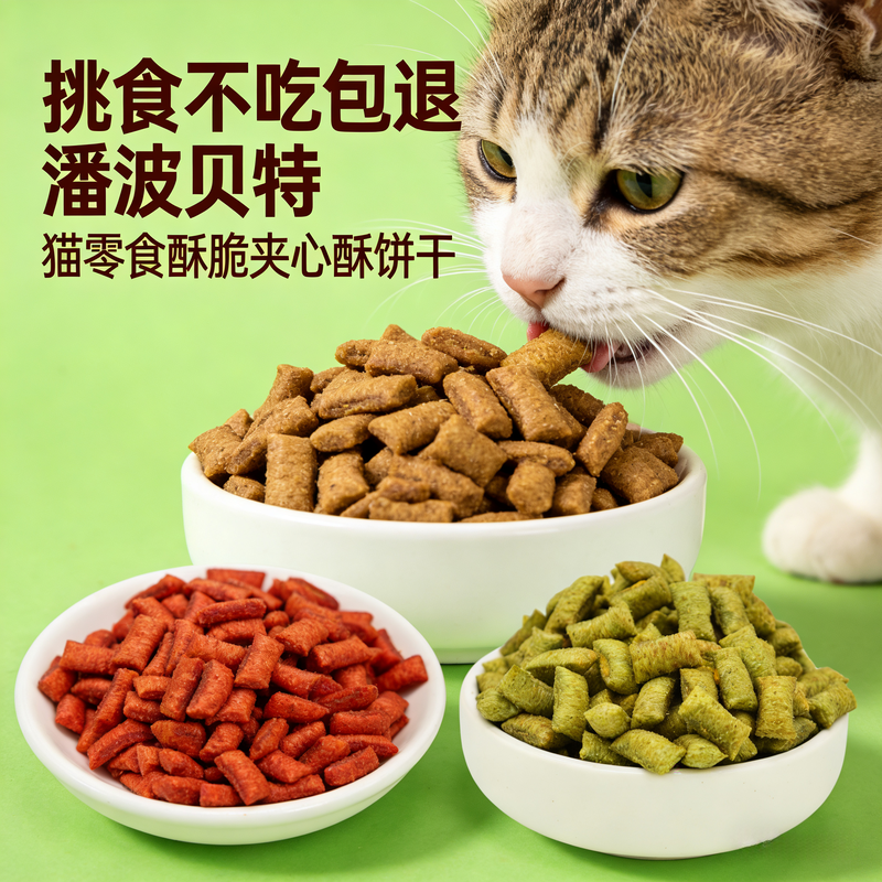 猫零食猫草三文鱼夹心酥饼干猫粮鸡肉蛋黄猫饼干营养健康猫咪零食,宠物/宠物食品及用品,猫零食罐,淘宝优惠券,粉丝福利购,淘宝优惠卷