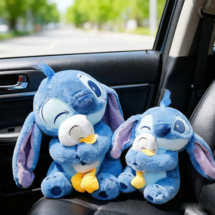 车载可爱卡通小怪兽公仔汽车装 饰品摆件汽车竹炭包活性碳包去异味
