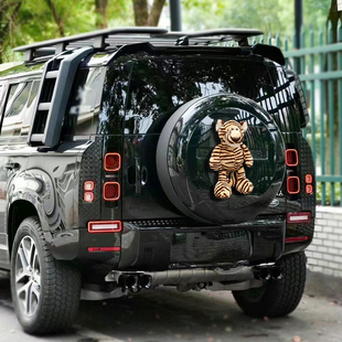 瑞虎8虎9路虎卫士汽车挂件越野车车外玩偶车尾公仔车顶后备箱装饰