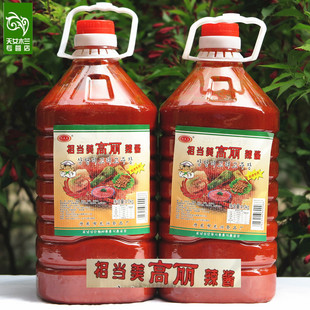 东北相当美高丽辣酱烤冷面酱烧烤酱烤肉酱8斤大桶3.6斤商用调味酱