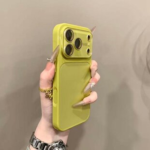 新爆款高级水晶镜头膜适用于iPhone17promax手机壳过年红色苹果15promax秒变大视窗14全包防摔保护套13男女16