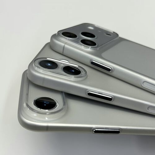 超薄拜耳磨砂透明壳适用苹果17promax手机壳iphone16pro全包相机金属按键15pm抗氧化发黄软壳14简约13全包12