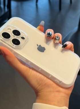 适用苹果13手机壳iPhone14软壳15pro硅胶12promax透明11全包气囊防摔X男XR女8Plus全包7P