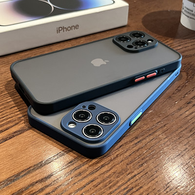 新款磨砂肤感全包手机壳