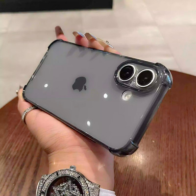 苹果16pror透明气囊防摔