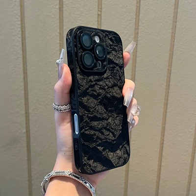 高级全包边绒布雪山纹爆款