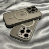 自带镜头膜肤感17air磨砂磁吸充电适用iphone16 全包12保护套男女plus 15promax手机壳11苹果14简约高级13新款