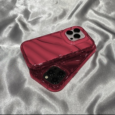 小众ins简约高级透明手机壳