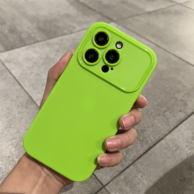 简约大视窗适用苹果14promax手机壳新款iphone13pro液态硅胶情侣ip12全包男女日韩高级亲肤max防摔套纯色15潮属于什么档次？