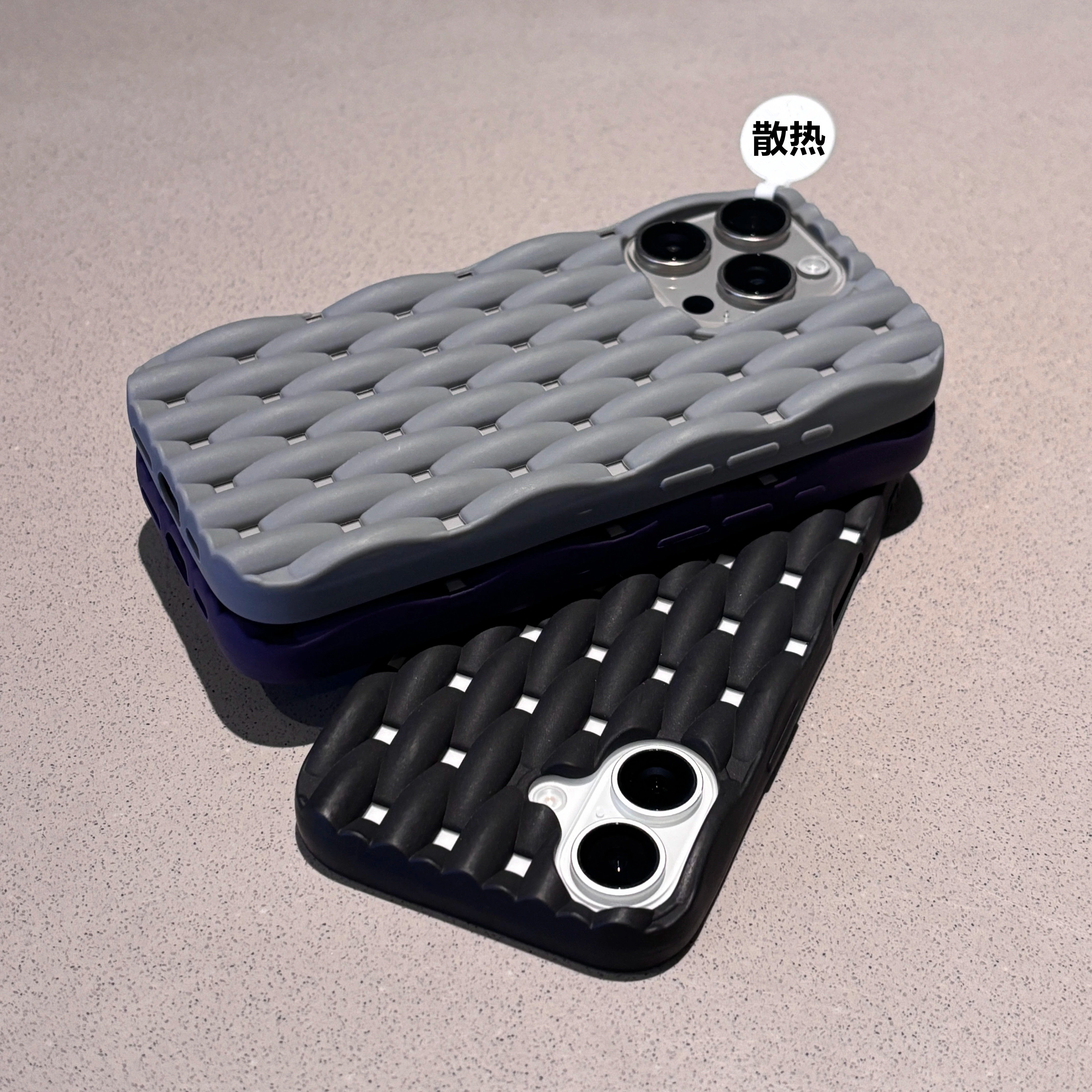 夏季散热透气适用苹果16promax手机壳新款iPhone15pro硅胶软壳14plus高级感13超薄防摔12男11女xsmax保护套xr
