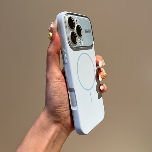 磁吸液态硅胶大视窗手机壳