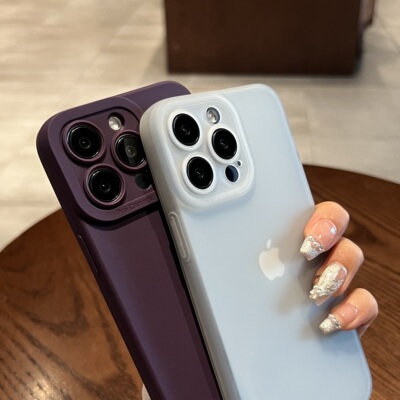 新款远峰蓝适用苹果14手机壳