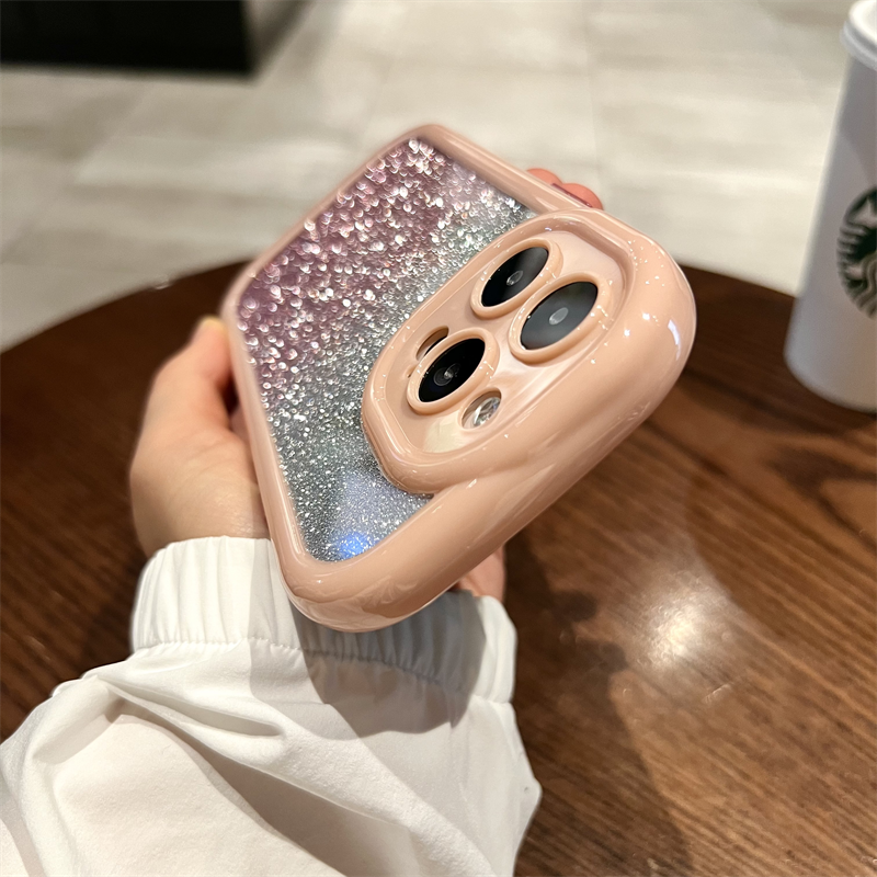 渐变闪粉高级感适用苹果13手机壳新款iphone14promax女全包防摔12潮牌11硅胶小众ip13pm创意外壳plus的套透明属于什么档次？