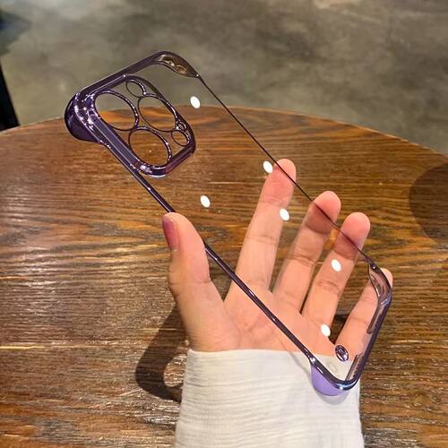 不发黄高级感无边框防摔透明壳