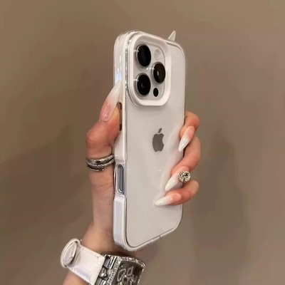糖果色彩色边框适用苹果手机壳
