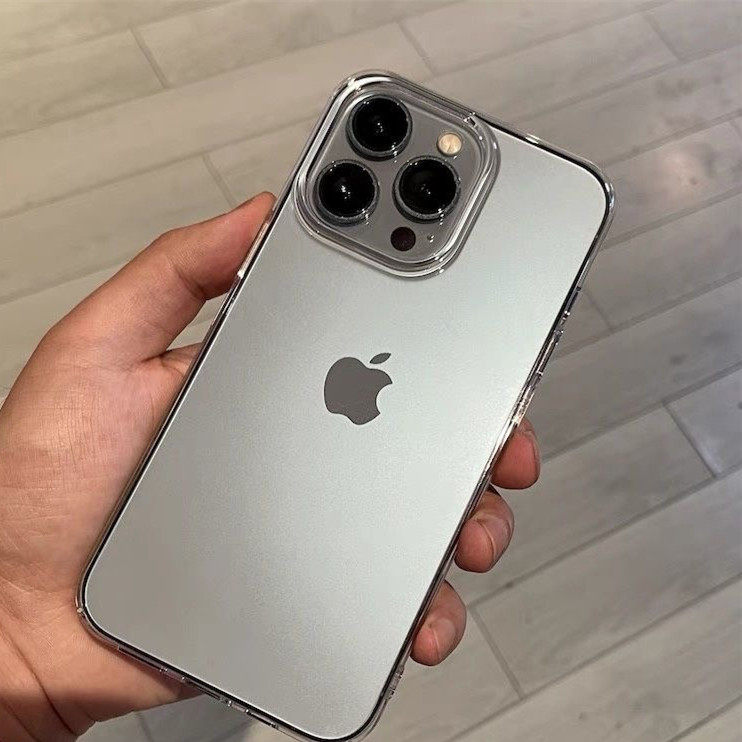 适用不发黄新款透明硬壳iPhone13/14promax苹果12手机壳11/xr男女7/8p/15/16