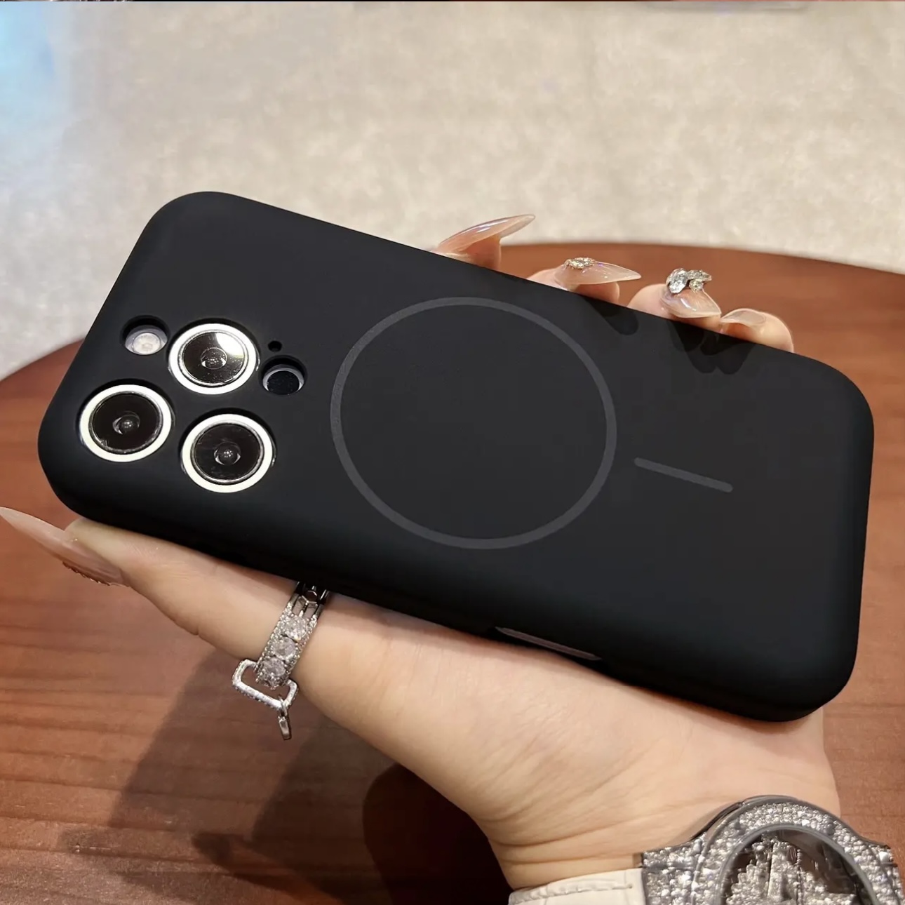 小红书肥皂爆款液态纯色适用苹果16promax磁吸手机壳iphone15镜头持平14保护套13全包防摔pro网红高级11软壳