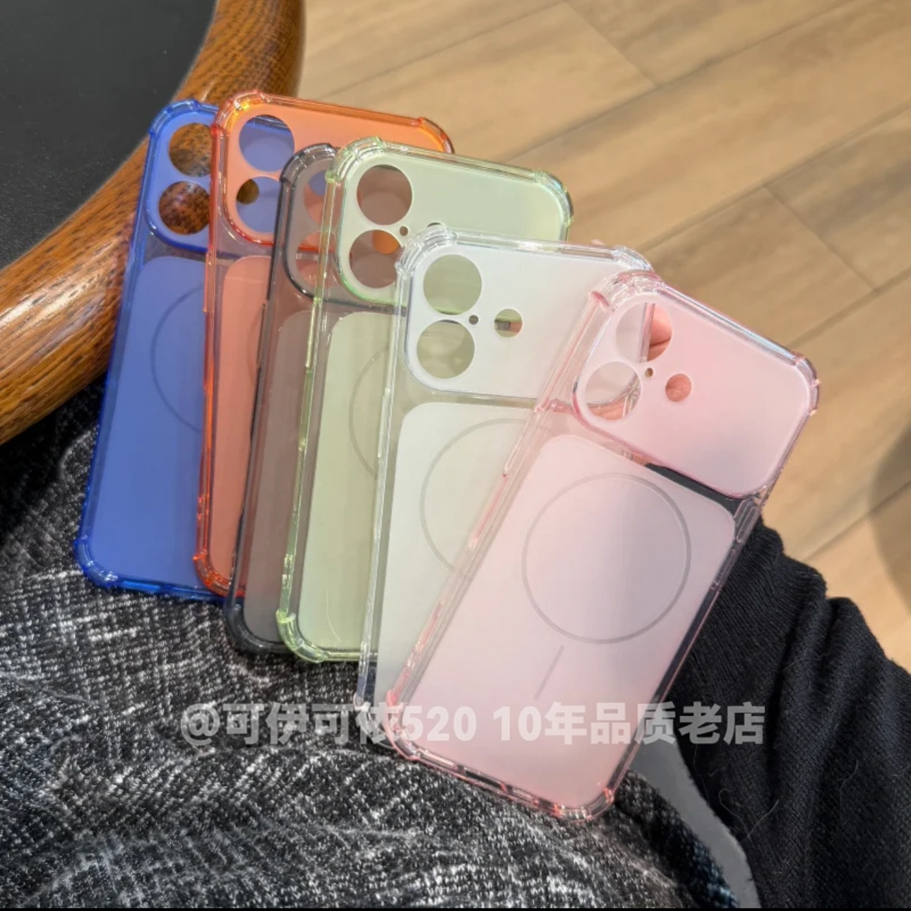 简约磨砂四角气囊防摔大视窗秒变17适用iphone17Promax手机壳17Air苹果16pro硅胶15pro高级感14plus透明13/12