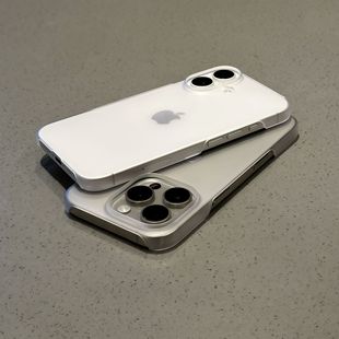 适用苹果17超薄手机壳iPhone17promax半包透明磨砂16pro手机套新款14防摔15无边框男高级感13裸机手感硬小众