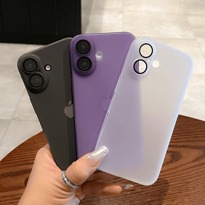 黑白带镜头膜适用iphone17promax