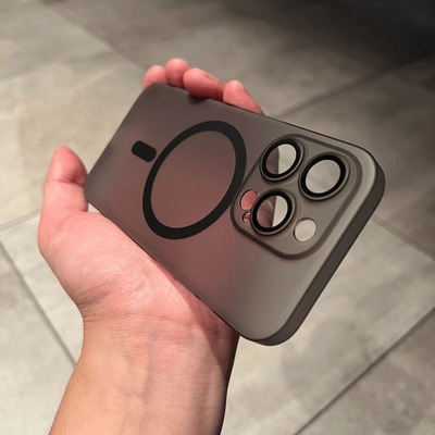 适用苹果15promax磨砂手机壳