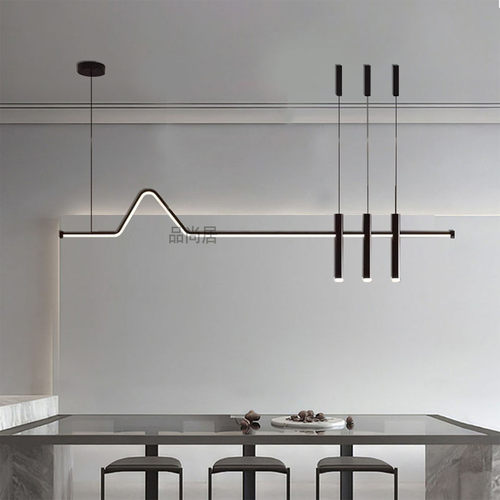 意式餐厅灯现代简约射灯饭厅吊灯