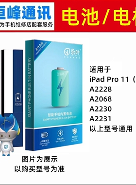 永叶 适用iPadPro11（2代）A2228 A2068 A2230 A2231电池 电板