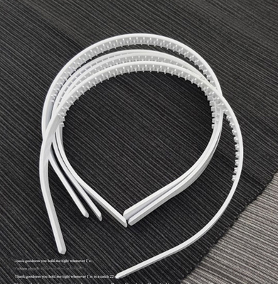 韩国进口黑白色塑料防滑儿童发箍