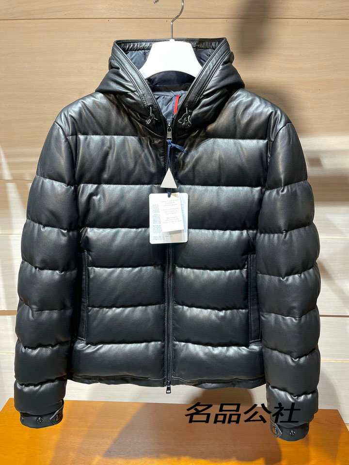 羊皮常规拉链男女款羽绒服白鹅绒