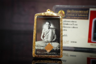 龙婆贵2558 包邮 自身法照 配链 男女吊坠 泰国佛牌