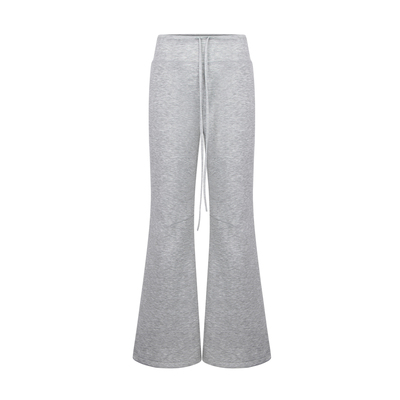 【Aliu自制】松弛感舒适运动休闲宽腰阔腿裤灰色卫裤基础百搭722