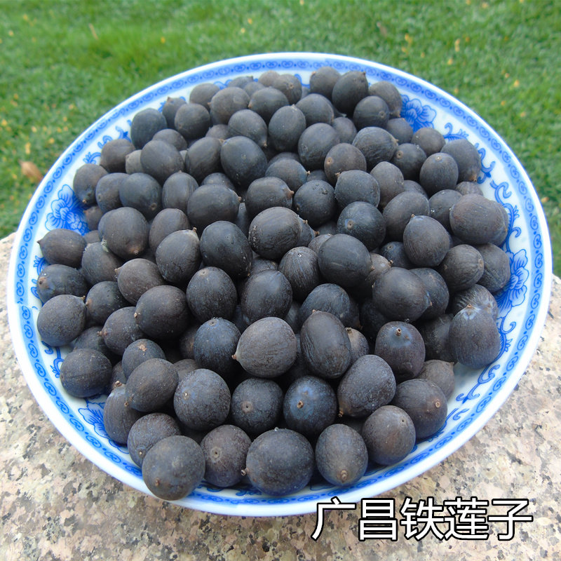 广昌黑莲子铁莲子有芯莲子穿佛珠莲子菩提手串穿手链发芽种植500g