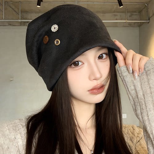 灵允堆堆帽出游休闲女冬厂家直销
